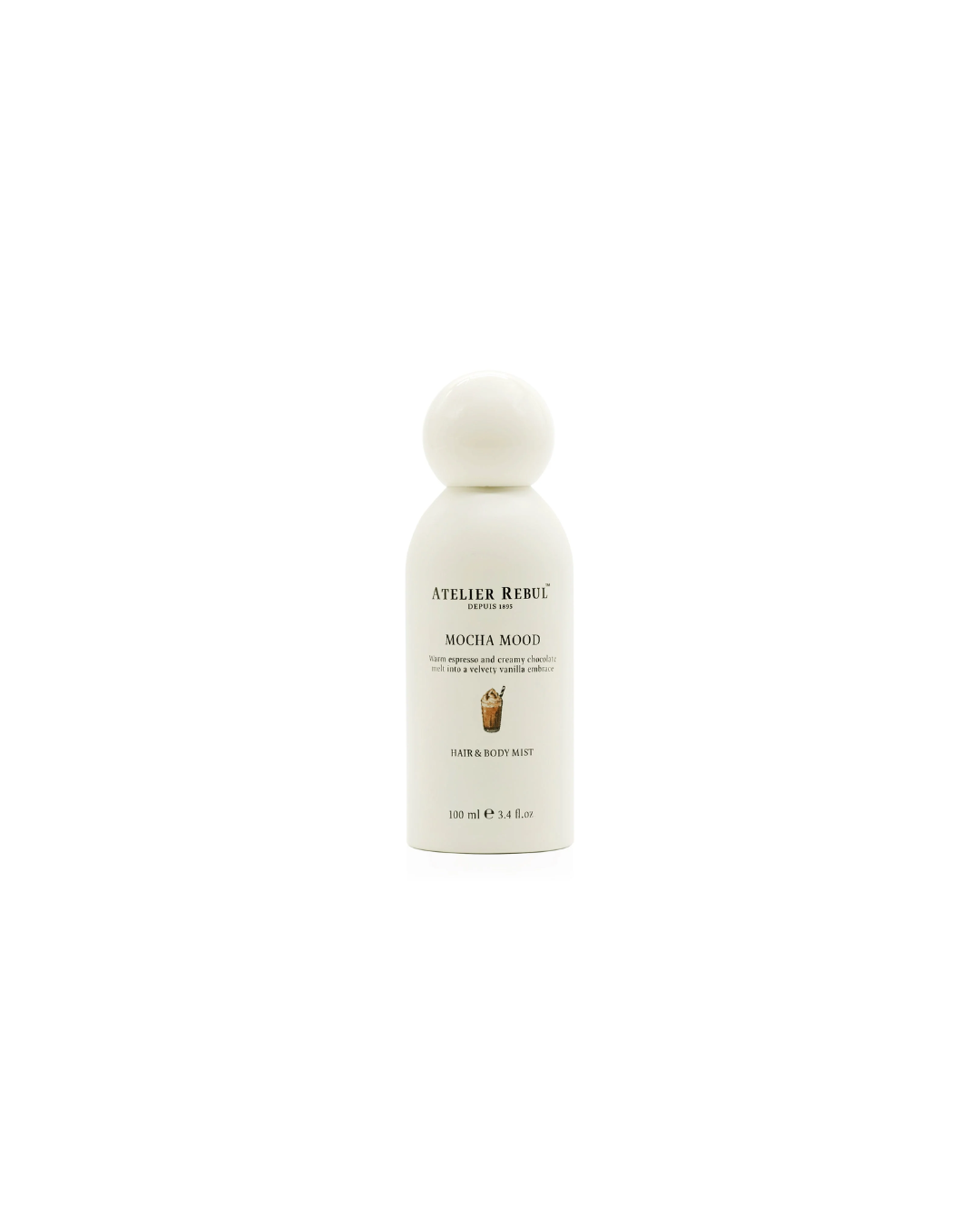 Atelier Rebul mocha mood hair en body mist 100ml